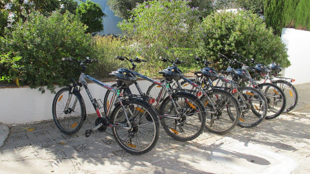 Bicicletas a pedir prestado para un paseo en bicicleta en la provincia de Málaga