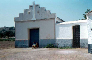 The first evangelical church in Los Rubios in 1961