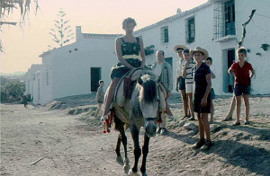 Visit to the village of Los Rubios in 1961